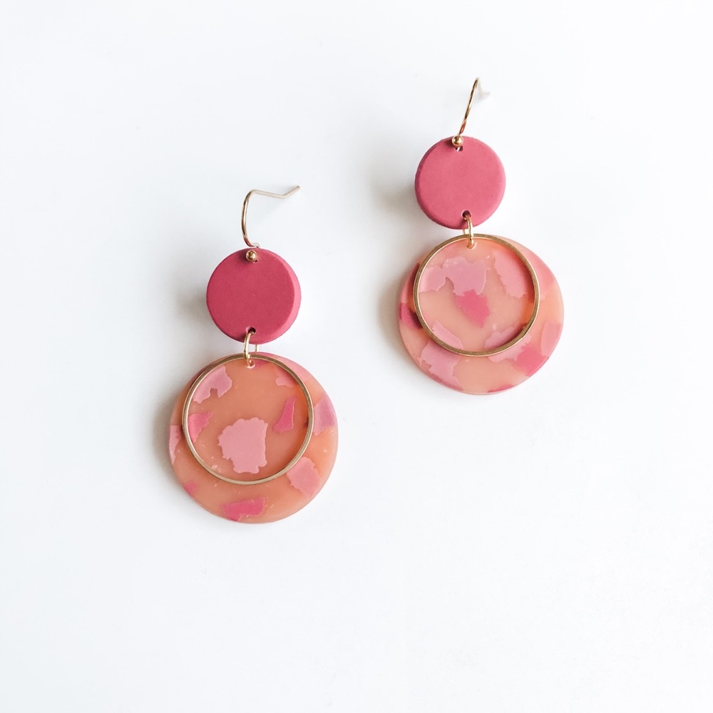 New Handmade Polymer Clay Earrings